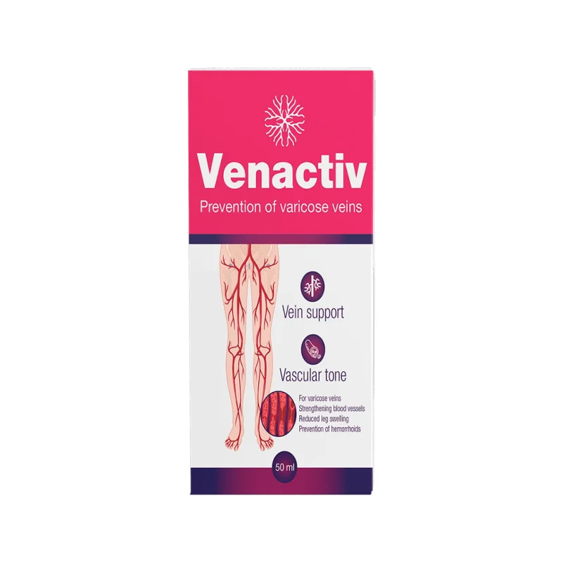 Venactiv — tubo de crema de 50 ml para el cuidado de las piernas